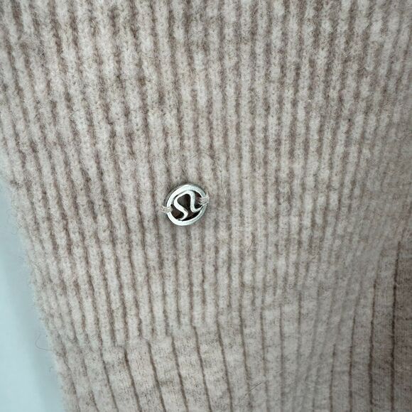 Lululemon Restful Intention Sweater Pink Cashlu Size M Athleisure Preppy Capsule - Picture 9 of 9